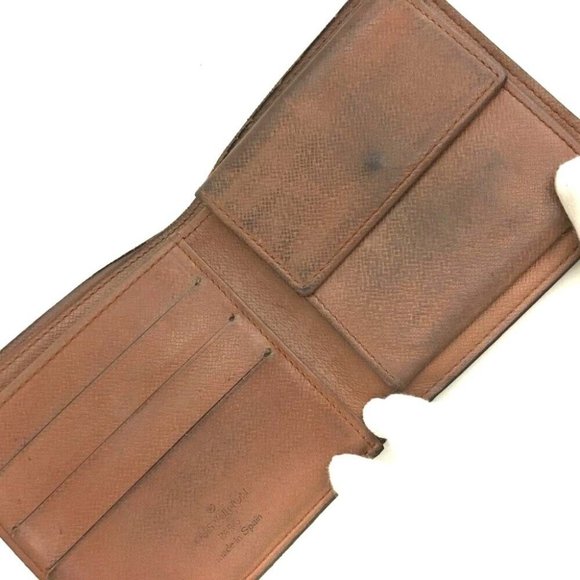 066055D Louis Vuitton Wallet Monogram Portefeiulle Marco Bifold - Picture 5 of 9